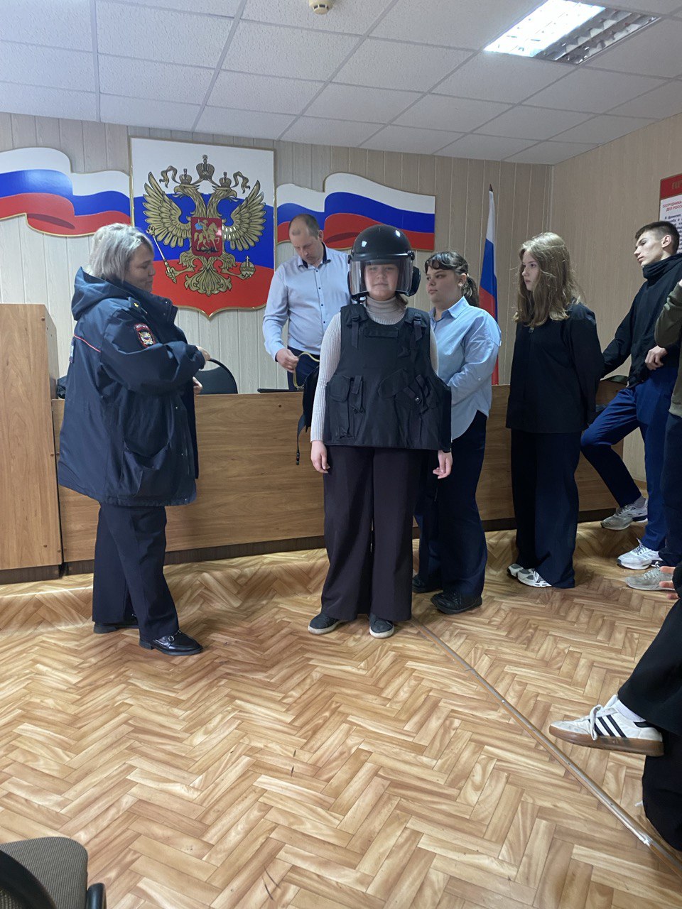 На страже закона.